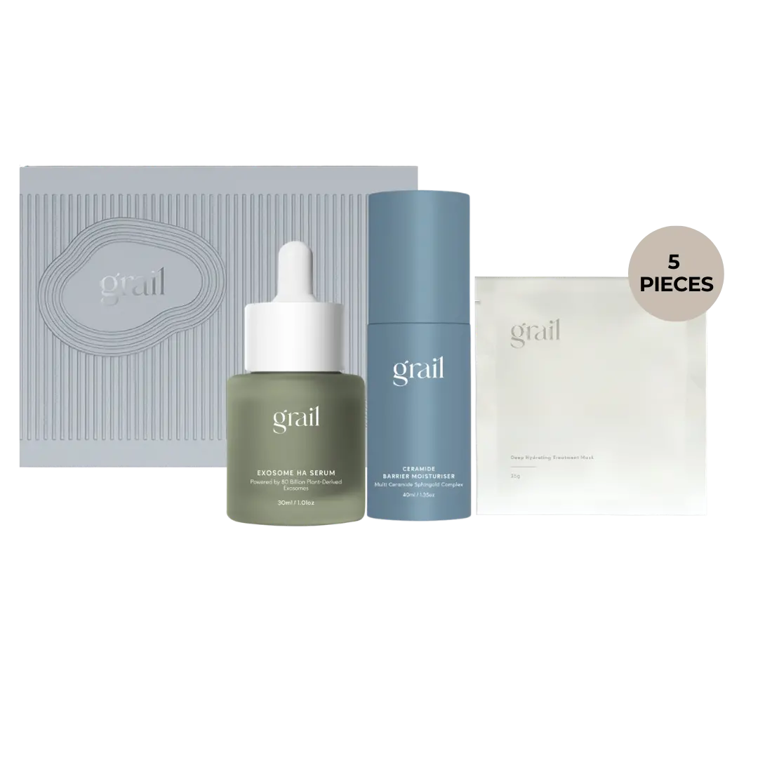GRAIL 3‑Step Hydration –Hydrating Mask + Exosome + Ceramide